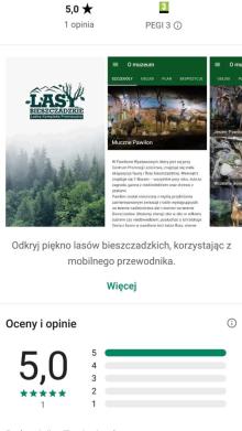 Aplikacja mobilna „Lasy bieszczadzkie”
